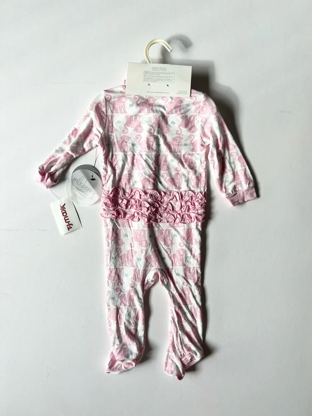 6 Baby Girl Pink Matching Sets size 3-6 months Assorted clothes and accessories